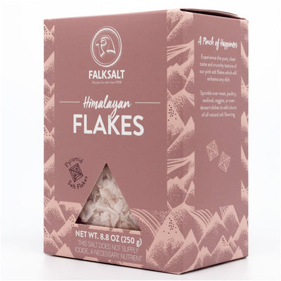 Falksalt Pink Himalayan Salt Flakes available at American Swedish Institute.