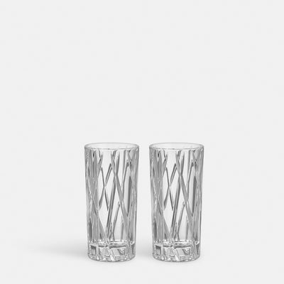 Orrefors City Shot Glass Set available at American Swedish Institute.