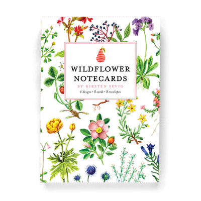 Wildflower Notecards by Kirsten Sevig available at American Swedish Institute.