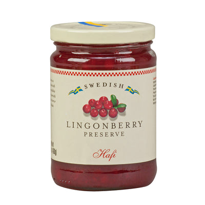 Hafi Swedish Lingonberry Preserve available at American Swedish Institute.