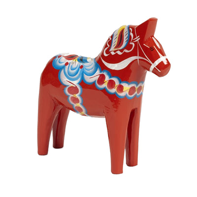 Red Dala Horses available at American Swedish Institute.