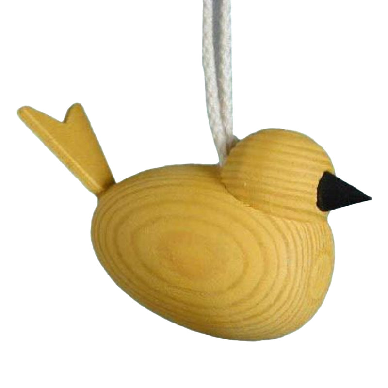 Yellow Bird Wood Ornament available at American Swedish Institute.