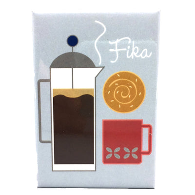 Fika Magnet by Cindy Lindgren available at American Swedish Institute.