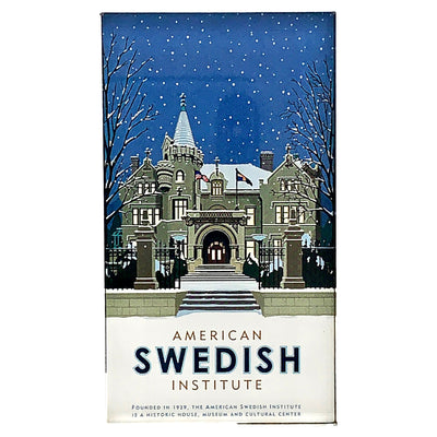 ASI Landmark Magnet (Winter) available at American Swedish Institute.