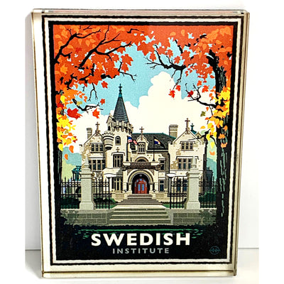 ASI Landmark Magnet (Autumn) available at American Swedish Institute.