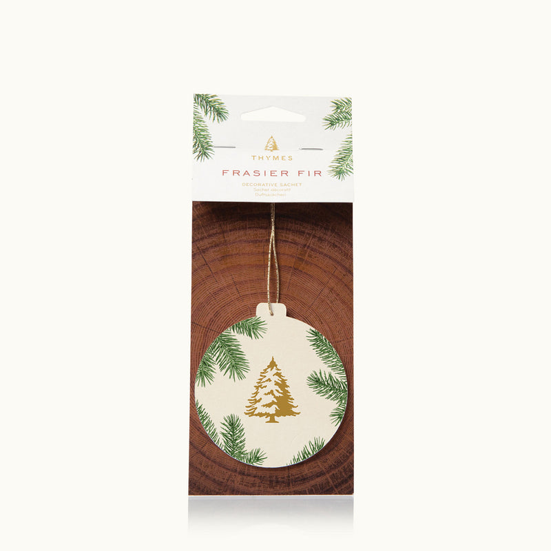 Thymes Frasier Fir Decorative Sachet available at American Swedish Institute.