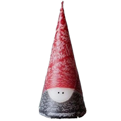 Frosted Tomte Cone Candle available at American Swedish Institute.