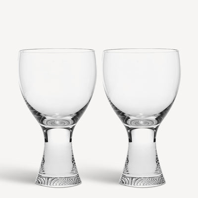 Kosta Boda Limelight Wine Glass (XL) available at American Swedish Institute.