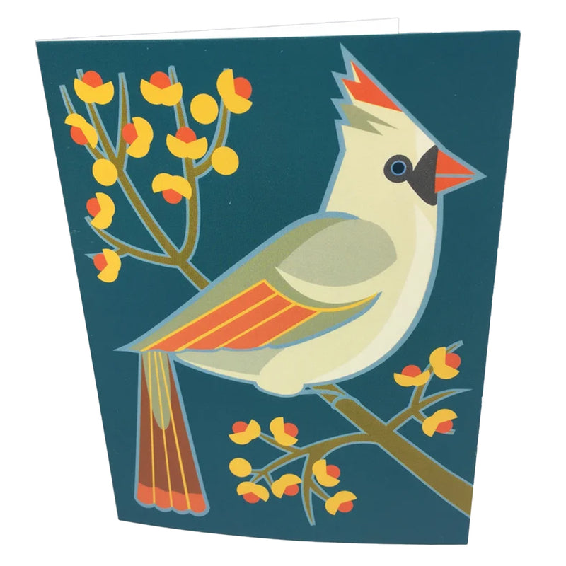 Holiday Birds Boxed Card Set by Cindy Lindgren available at American Swedish Institute.