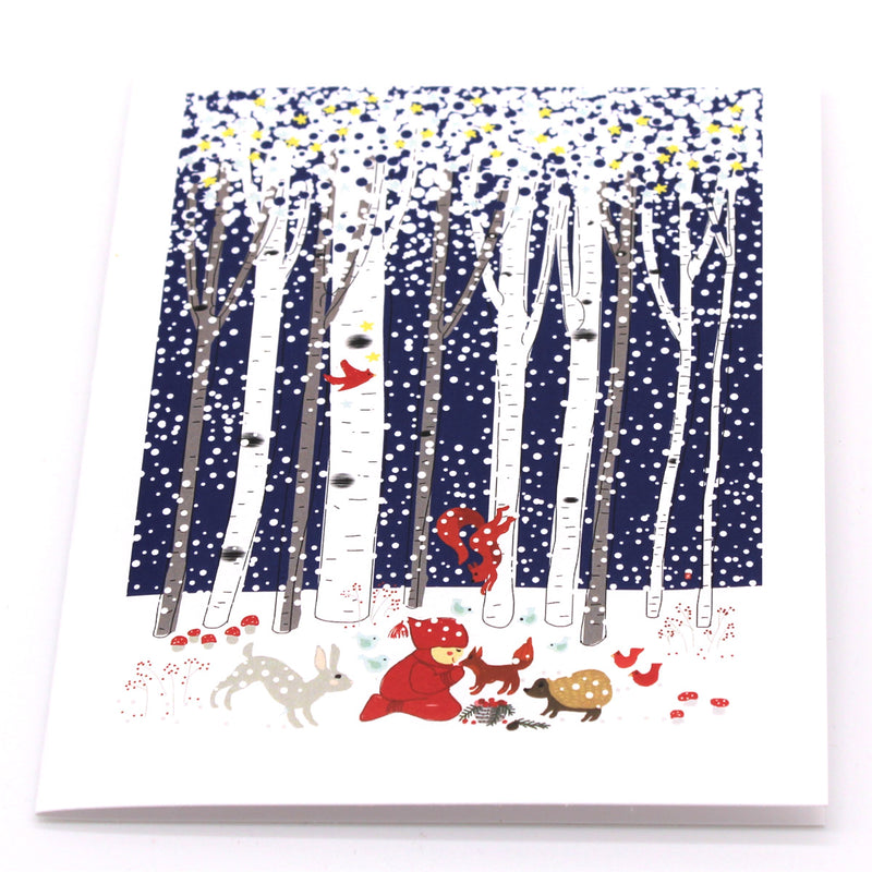 Woodland Friends Holiday Card available at American Swedish Institute.