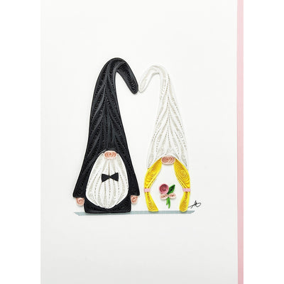 Gnome Couple Greeting Card available at American Swedish Institute.