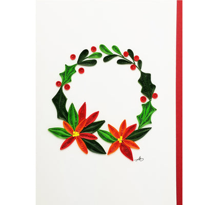 Wreath Greeting Card available at American Swedish Institute.
