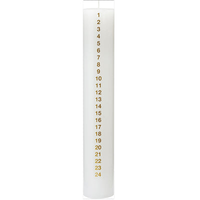 Traditional December Calendar "Altar" Candles available at American Swedish Institute.