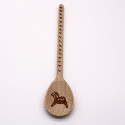 Dala Horse Wooden Spoon available at American Swedish Institute.
