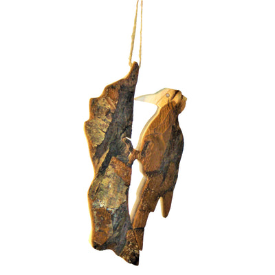 Bark Woodpecker Ornament available at American Swedish Institute.