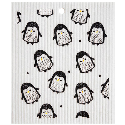 Penguin Dishcloth available at American Swedish Institute.