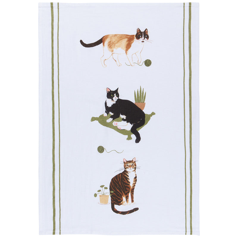Cat Collective Tea Towels Set available at American Swedish Institute.