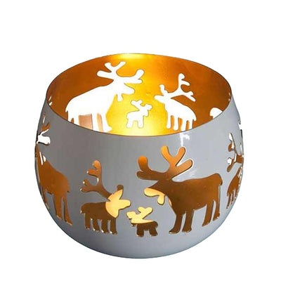 Reindeer Cup Votive available at American Swedish Institute.