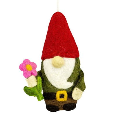 Felt Forest Gnome Ornament available at American Swedish Institute.