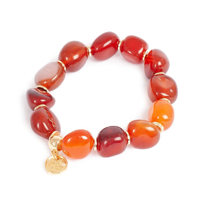 Wild Nature Red Agate Bracelet - A&C Oslo available at American Swedish Institute.