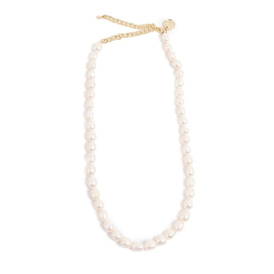 Freshwater Pearl Necklace - A&C Oslo available at American Swedish Institute.