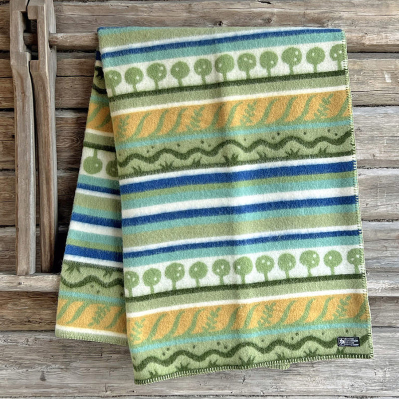 Österlen Blanket by Kerstin Landström available at American Swedish Institute.