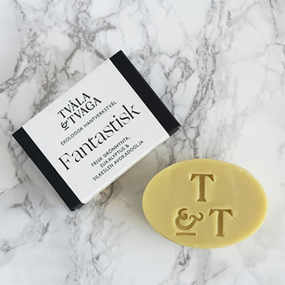 Fantastisk Soap by Tvåla&Tvaga available at American Swedish Institute.