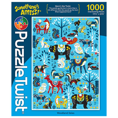 Woodland Dalas Puzzle available at American Swedish Institute.