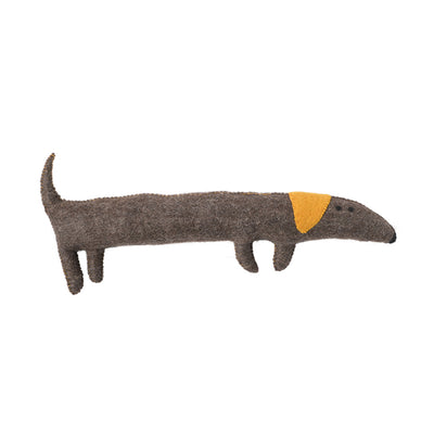 Wool Sausage Dog by Aveva available at American Swedish Institute.