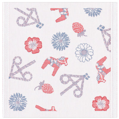 Dalasommar Cotton Napkin by Ekelund available at American Swedish Institute.