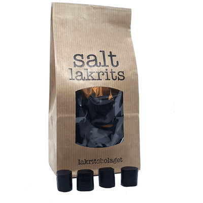 Lakritsbolaget Salt Licorice (Saltlakrits) available at American Swedish Institute.