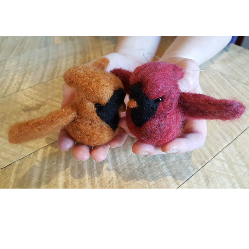 Cardinals Needle Felting Kit available at American Swedish Institute.