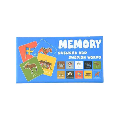 Swedish Words Memory Game available at American Swedish Institute.