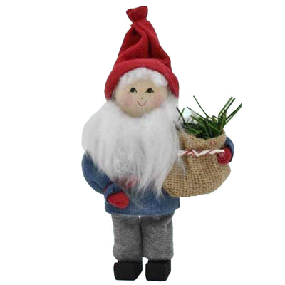 Tomte with Sack of Greens available at American Swedish Institute.