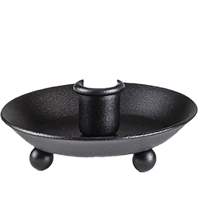 Round Iron Candle Holder available at American Swedish Institute.