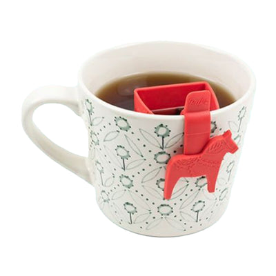 Dala Horse Tea Strainer available at American Swedish Institute.