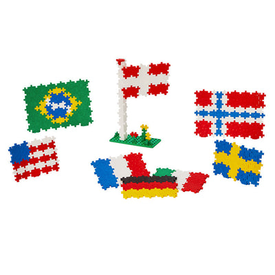 Flags of the World Learn to Build available at American Swedish Institute.