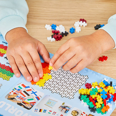 Flags of the World Learn to Build available at American Swedish Institute.