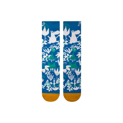 Moomin Garden Crew Socks available at American Swedish Institute.