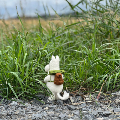 Moomin Moomintroll Goes Camping Needle Felting Kit available at American Swedish Institute.