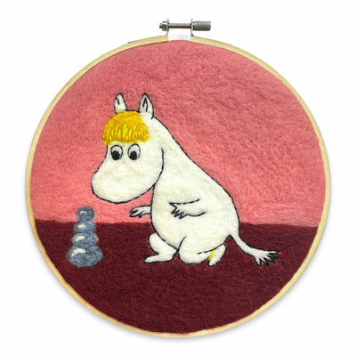 Moomin Snorkmaiden Building Needle Felting Kit available at American Swedish Institute.