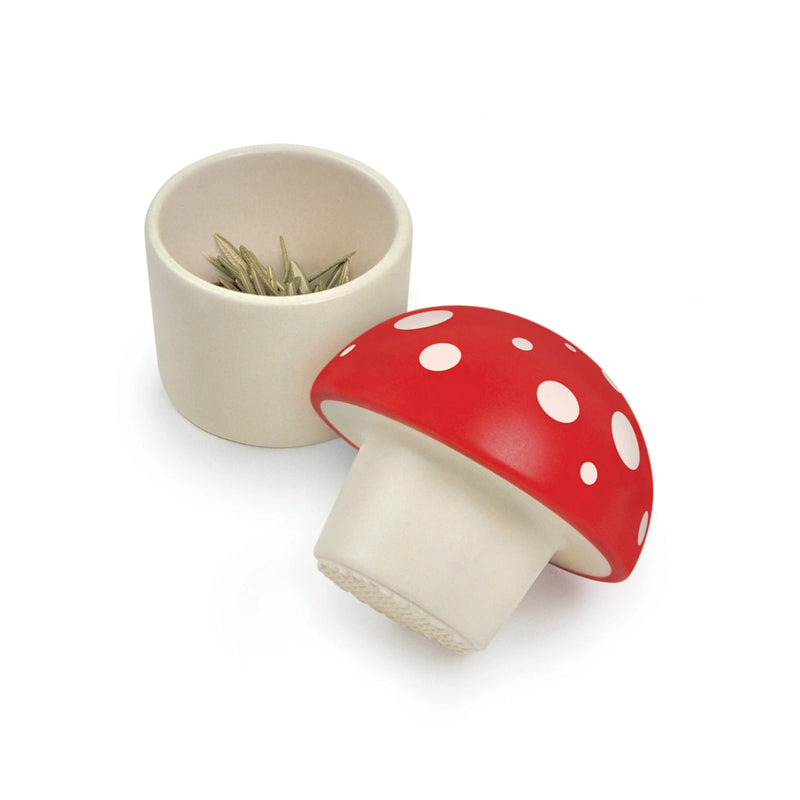 Merry Mushroom Herb Grinder available at American Swedish Institute