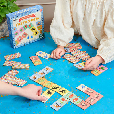 Busy Woods Dominoes available at American Swedish Institute.