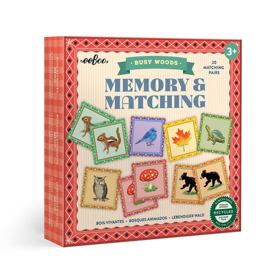 Busy Woods Memory & Matching Game available at American Swedish Institute.