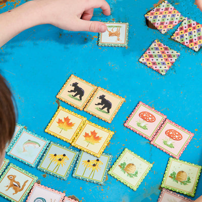 Busy Woods Memory & Matching Game available at American Swedish Institute.