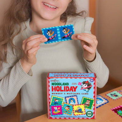 Holiday Woodland Memory Game available at American Swedish Institute.