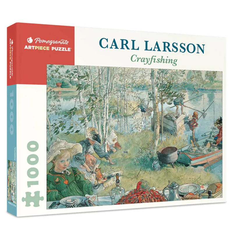 Carl Larsson Crayfishing Puzzle available at American Swedish Institute.
