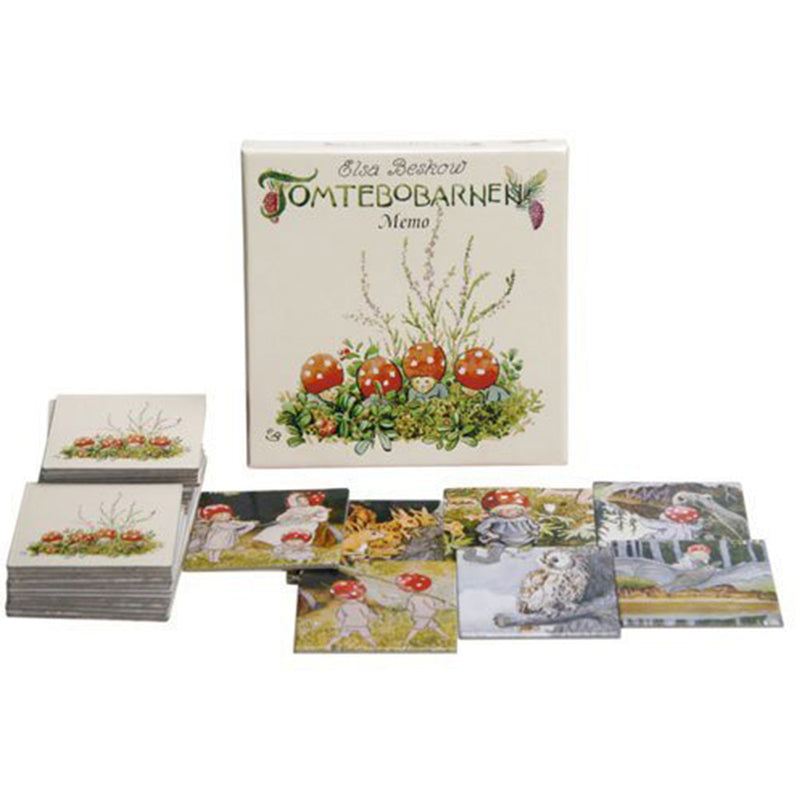 Elsa Beskow Tomtebobarnen (Children of the Forest) Memory Game available at American Swedish Institute.