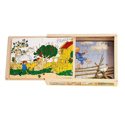 Astrid Lindgren Tray Puzzle available at American Swedish Institute.