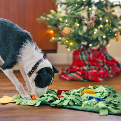Snuffle Mat Christmas Tree available at American Swedish Institute.